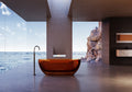 Baignoire en résine transparente disponible en plusieurs couleurs