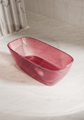 Baignoire en résine transparente disponible en plusieurs couleurs